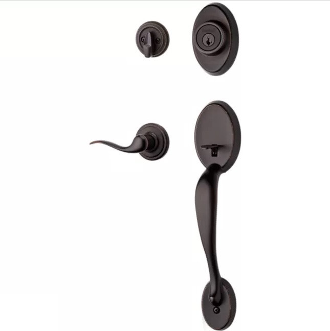 Kwikset 800CE/966TNL-11P Venetian Bronze Chelsea Single Cylinder