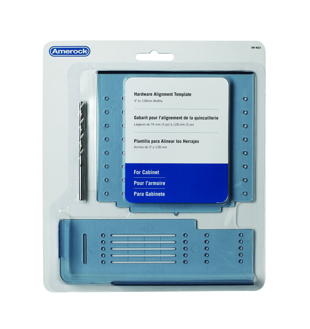 Amerock TMPMULTI Door and Drawer Template