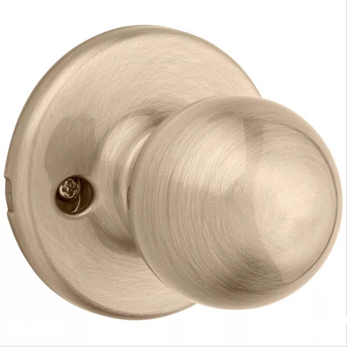 Kwikset 488P-5 Antique Brass Half Dummy Trim Polo Knob