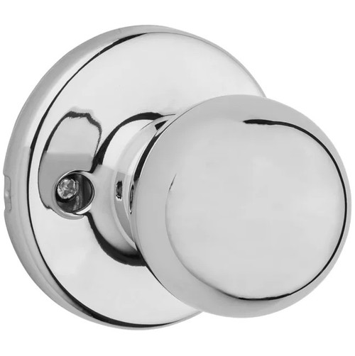 Kwikset 488P-26 Bright Chrome Half Dummy Trim Polo Knob