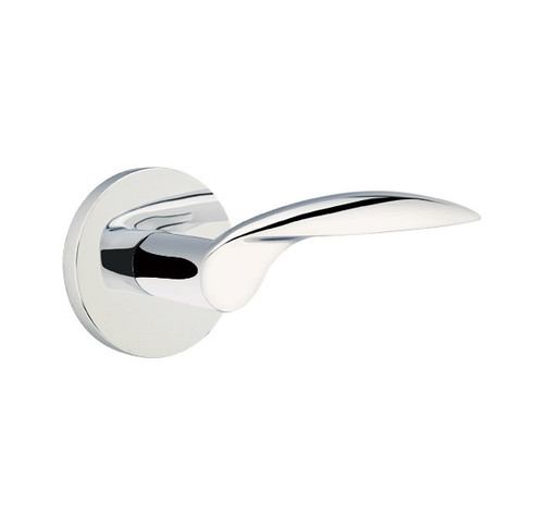 Emtek MC-US26-PRIV Polished Chrome Mercury Privacy Lever with Your Choice of Rosette