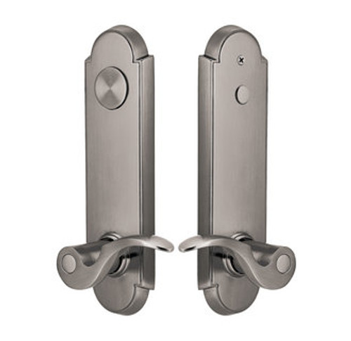 Emtek 5368US15A Pewter Annapolis 2-Point Dummy Lockset