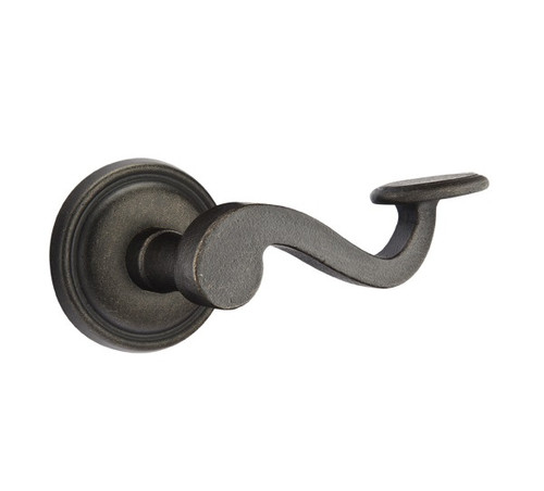 Emtek PD-MB-PASS Medium Bronze Padua Passage Lever with Your Choice of Rosette