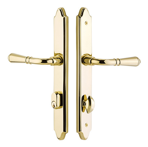 Emtek 7444US3 Lifetime Brass 1-1/2" x 11" Concord Style 3-3/8" C-to-C Passage/Single Keyed Sideplate Lockset