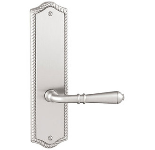 Emtek 7810US3 Lifetime Brass Rope Style Non-Keyed Privacy Sideplate Lockset
