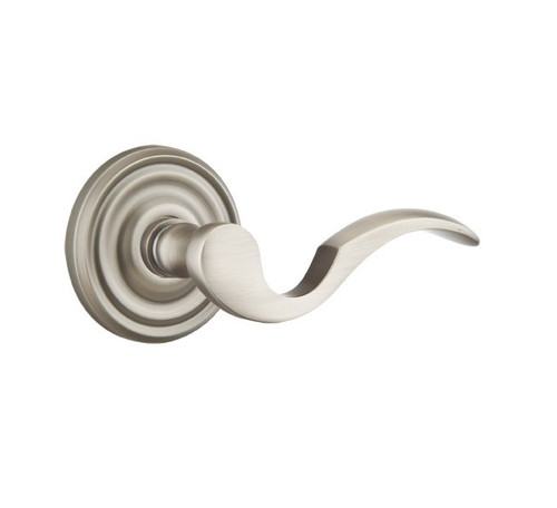 Emtek C-US15A-PASS Pewter Cortina Passage Lever with Your Choice of Rosette