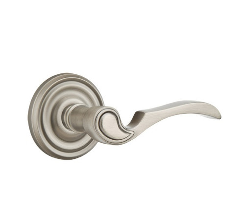 Emtek CV-US15A-PASS Pewter Coventry Passage Lever with Your Choice of Rosette