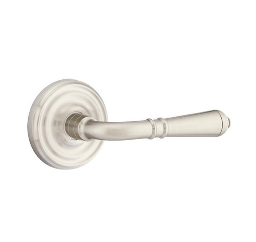 Emtek T-US15-PASS Satin Nickel Turino Passage Lever with Your Choice of Rosette