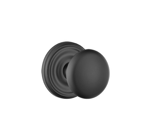 Emtek P-US19-PRIV Flat Black Providence Privacy Knob with Your Choice of Rosette