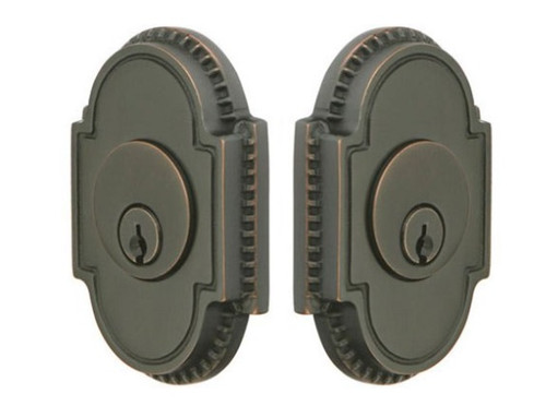 Emtek 8359US3 Lifetime Brass Knoxville Style Double Cylinder Deadbolt