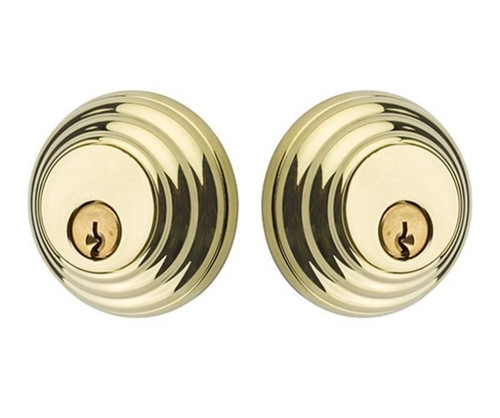 Emtek 8355US3 Lifetime Brass Low Profile Style Double Cylinder Deadbolt