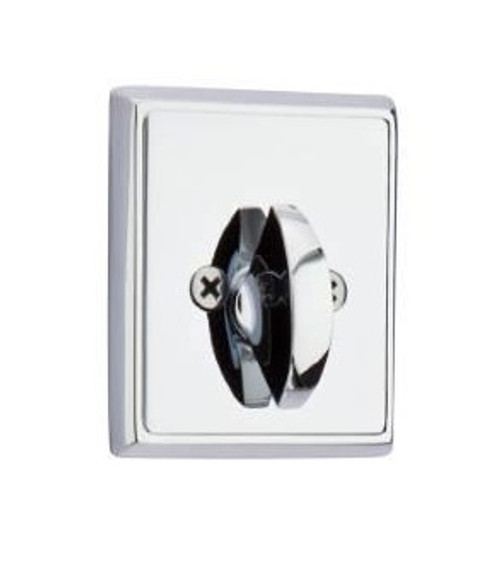 Emtek 8568US26 Polished Chrome Rectangular Style Single Sided Deadbolt