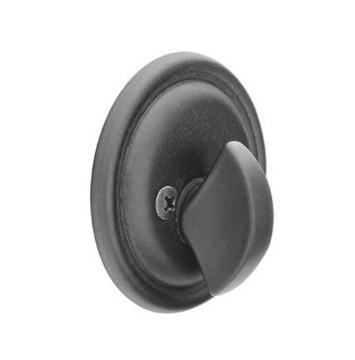 Emtek 8556FB Flat Black Tuscany Style Lost Wax Single Sided Deadbolt