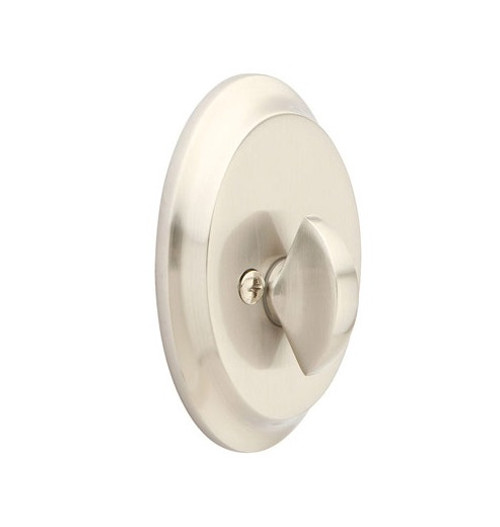 Emtek 8558US3 Lifetime Brass Saratoga Style Single Sided Deadbolt