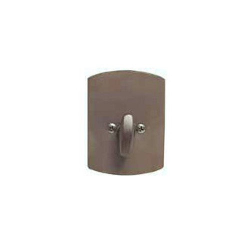 Emtek 8574-MB Medium Bronze #4 Style Sandcast Bronze Single Sided Deadbolt