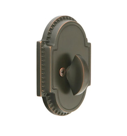 Emtek 8559US10B Oil Rubbed Bronze Knoxville Style Single Sided Deadbolt