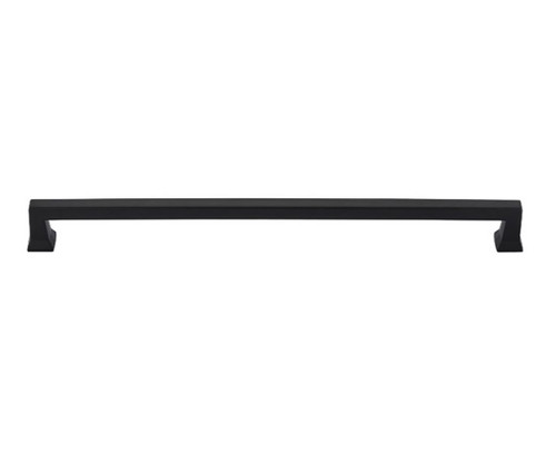 Emtek 86443US19 Flat Black 18" Brass Alexander Appliance Pull