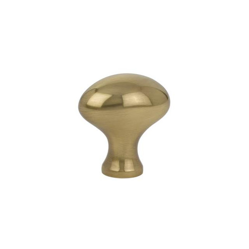 Emtek 86016US7 French Antique 1-1/4" Traditional Brass Egg Knob