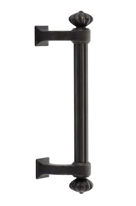 Emtek 86156MB Medium Bronze Column 8" C-to-C Door Pull