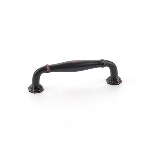 Emtek 86471US10B Oil Rubbed Bronze 3-1/2" Center to Center Blythe Cabinet Pull