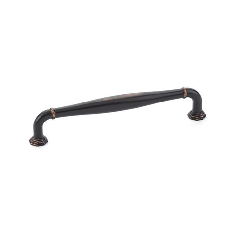 Emtek 86473US10B Oil Rubbed Bronze 6" Center to Center Blythe Cabinet Pull