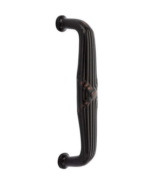 Emtek 86080US10B Oil Rubbed Bronze Ribbon & Reed 8" C-to-C Door Pull