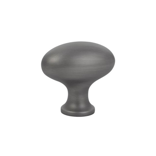 Emtek 86124US15A Pewter 1-3/4" Traditional Brass Egg Knob