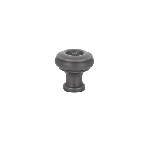 Emtek 86114US15A Pewter 1" Traditional Brass Waverly Knob