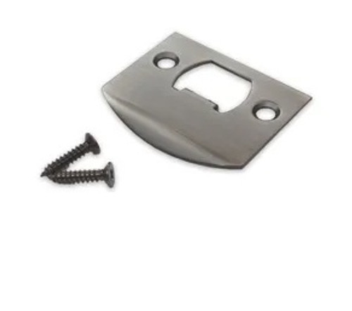 Emtek 86084US15A Pewter Full Lip Strike with Square Corners