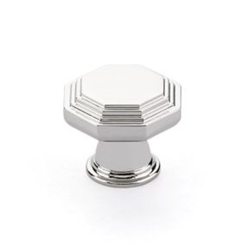 Emtek 86465US14 Polished Nickel 1-1/4" Midvale Cabinet Knob