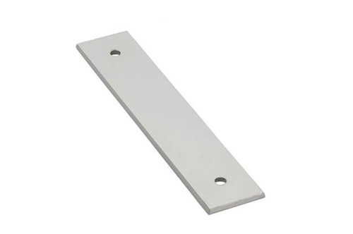 Emtek 86435US14 Polished Nickel Art Deco Back Plate for Pull