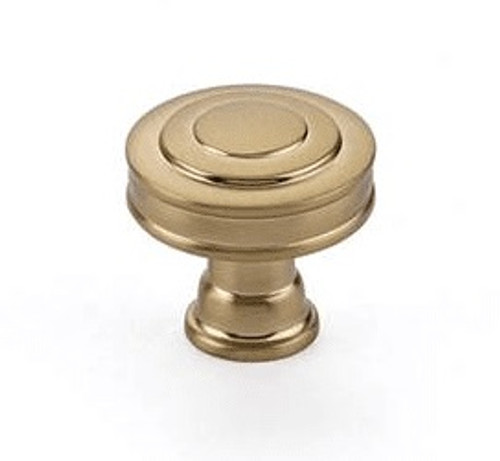 Emtek 86463US4 Satin Brass 1-1/4" Glendon Cabinet Knob