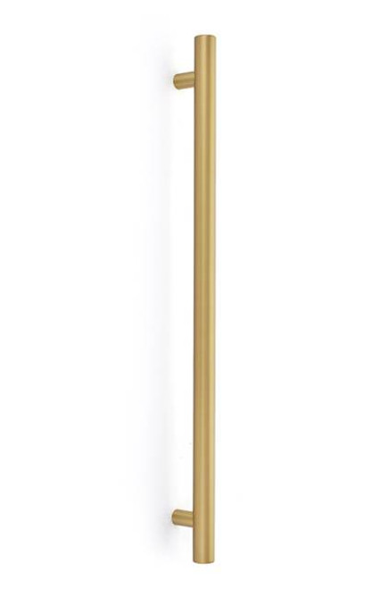 Emtek 86352US4 Satin Brass 18" Brass Bar Appliance Pull