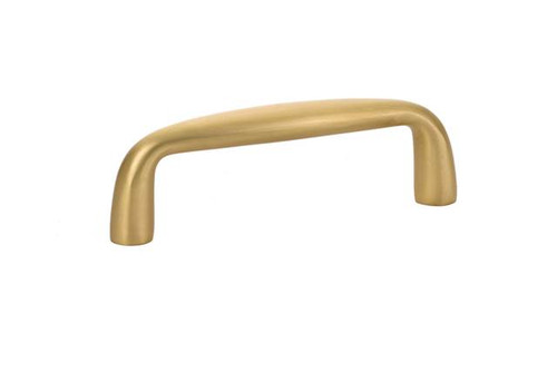 Emtek 86256US4 Satin Brass 3" Contemporary Brass Orbit Pull