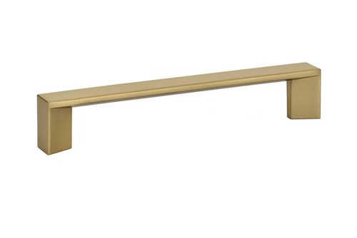 Emtek 86482US4 Satin Brass 5" Contemporary Brass Trinity Pull