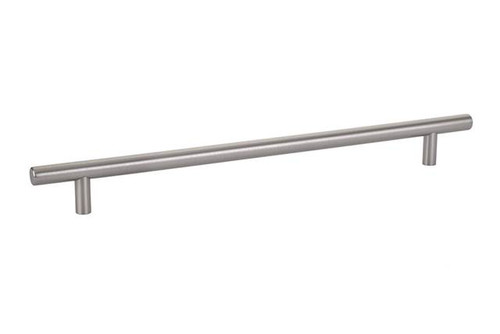 Emtek 86364US15 Satin Nickel 10" C-to-C Mid Century Modern Bar Pull