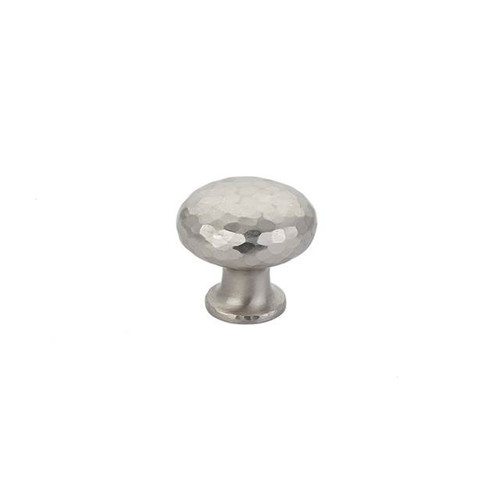 Emtek 86037US15 Satin Nickel 1-1/4" Arts & Crafts Brass Round Dimpled Knob