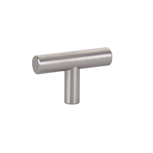 Emtek 86357US15 Satin Nickel 2" Mid Century Modern Bar Knob