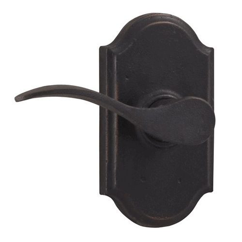 Weslock 7105H-2 Black Carlow Dummy Lever with Premiere Rosette