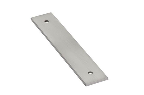 Emtek 86435US15 Satin Nickel Art Deco Back Plate for Pull