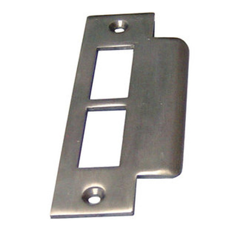 Emtek 86147US15 Satin Nickel Standard Strike Plate with Understrike and Screws