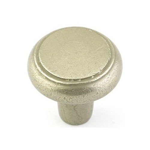 Emtek 86340TWB Tumbled White Bronze 1-3/4" Sandcast Bronze Barn Knob