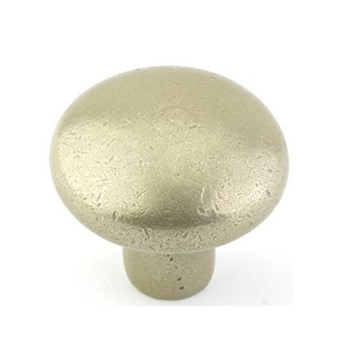Emtek 86057TWB Tumbled White Bronze 1" Sandcast Bronze Round Knob