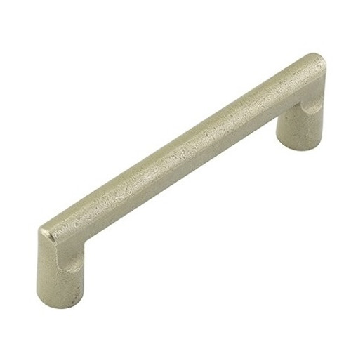 Emtek 86334TWB Tumbled White Bronze 4" Sandcast Bronze Rail Pull