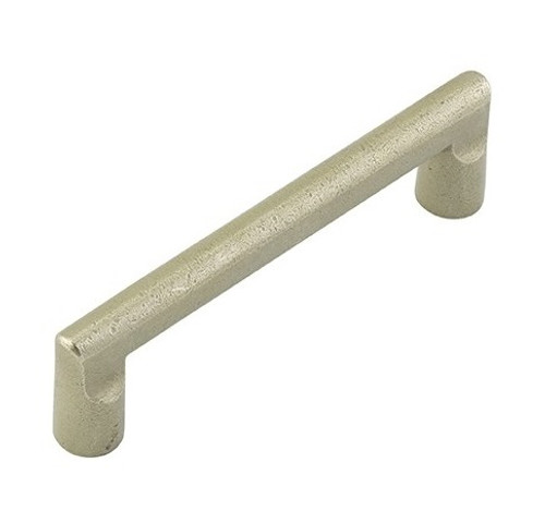 Emtek 86335TWB Tumbled White Bronze 6" Sandcast Bronze Rail Pull