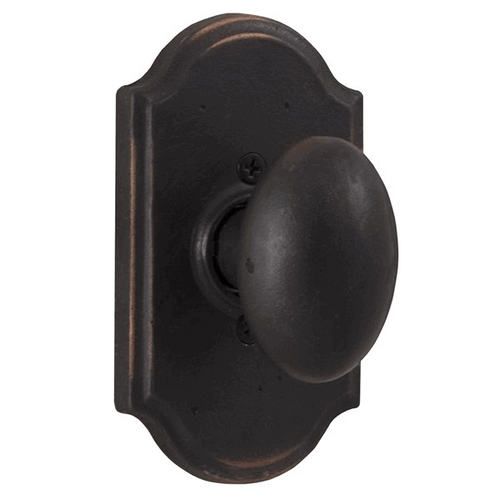 Weslock 7100M-1 Oil Rubbed Bronze Durham Passage Knob with Premiere Rosette