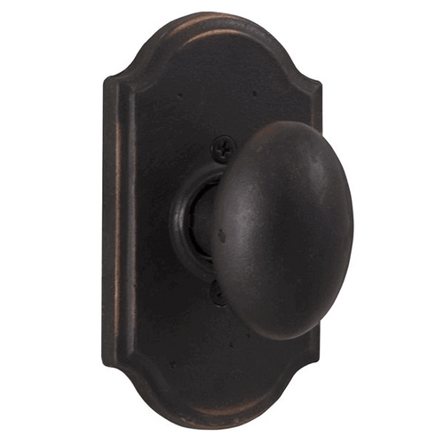 Weslock 7110M-1 Oil Rubbed Bronze Durham Privacy Knob with Premiere Rosette