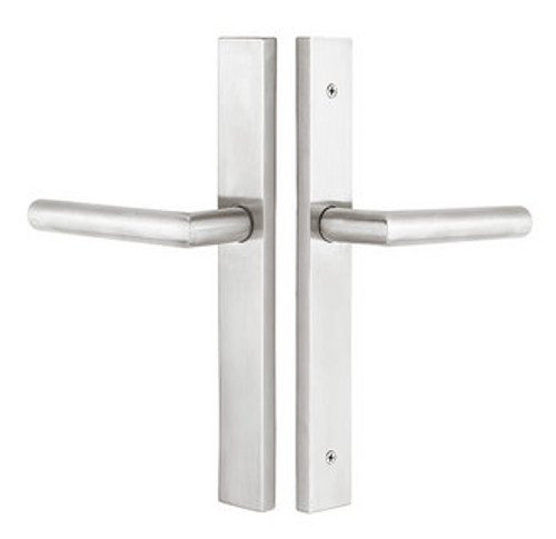 Emtek 9143SS Brushed Stainless Steel 1-1/2" x 11" Style Non-Keyed Passage Narrow Sideplate Lockset