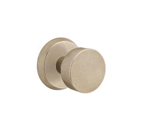 Emtek BZRN-TWB-PRIV Tumbled White Bronze Round Privacy Knob with Your Choice of Rosette