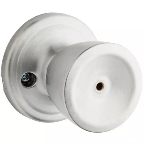 Kwikset 730A-26D Satin Chrome Abbey Privacy Knob